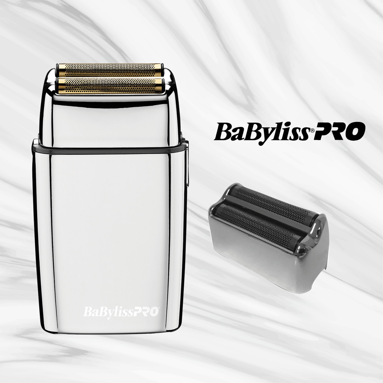 Cordless Metal Double Foil Shaver Replacement Foil Salon Innovations